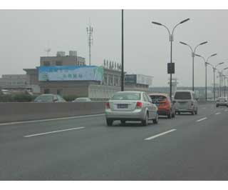 石祥路留石高架旁6号墙体广告位杭州广告网